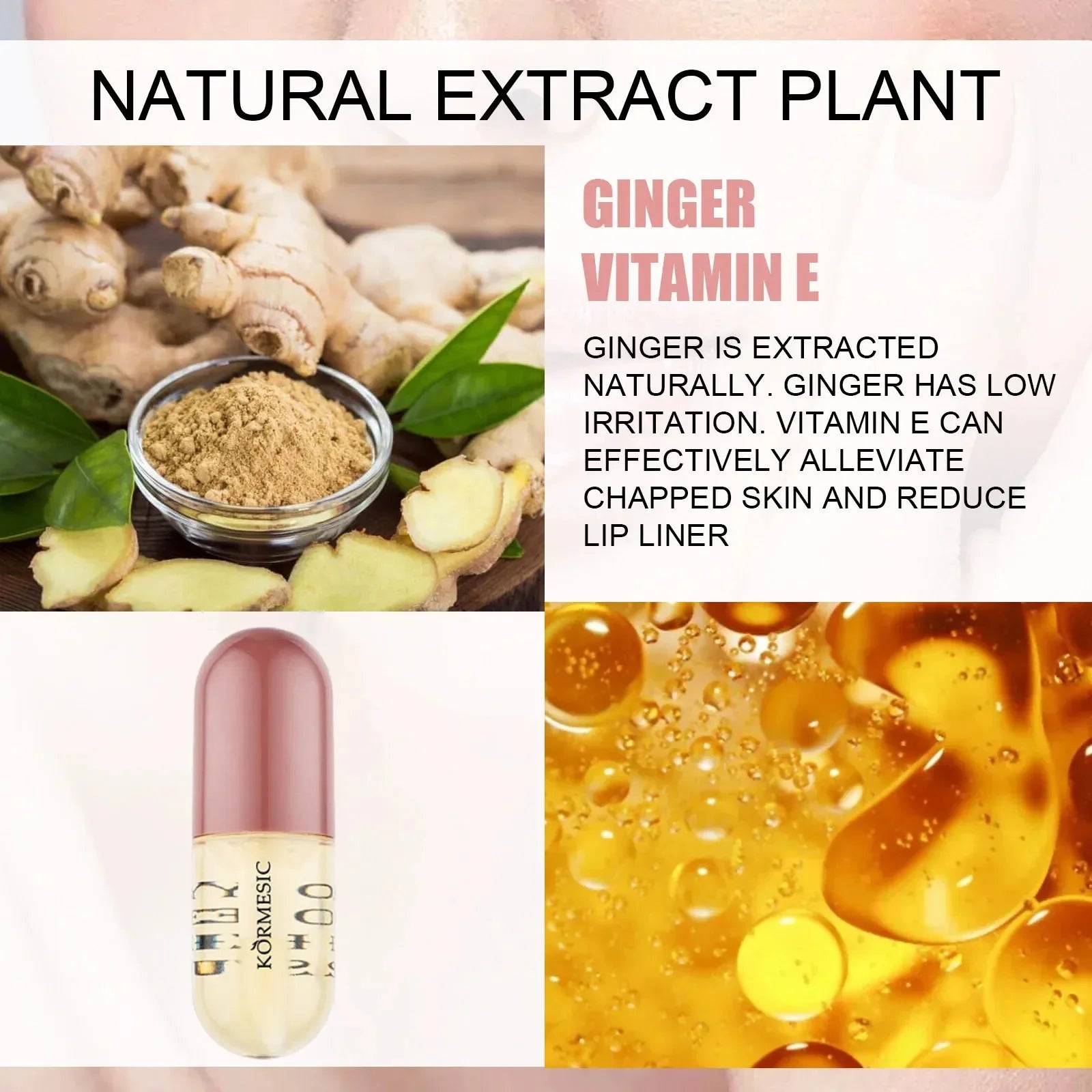 Lasting Volumising Lip Plumper Serum Instant Lips Elasticity Plumping Gloss Oils Long-Lasting Moisturising Makeup Sexy Lip Care