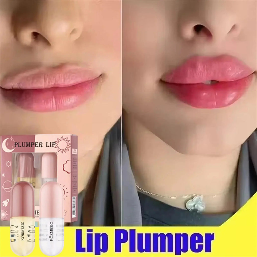 Lasting Volumising Lip Plumper Serum Instant Lips Elasticity Plumping Gloss Oils Long-Lasting Moisturising Makeup Sexy Lip Care