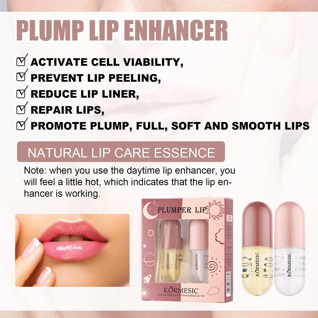 Lasting Volumising Lip Plumper Serum Instant Lips Elasticity Plumping Gloss Oils Long-Lasting Moisturising Makeup Sexy Lip Care